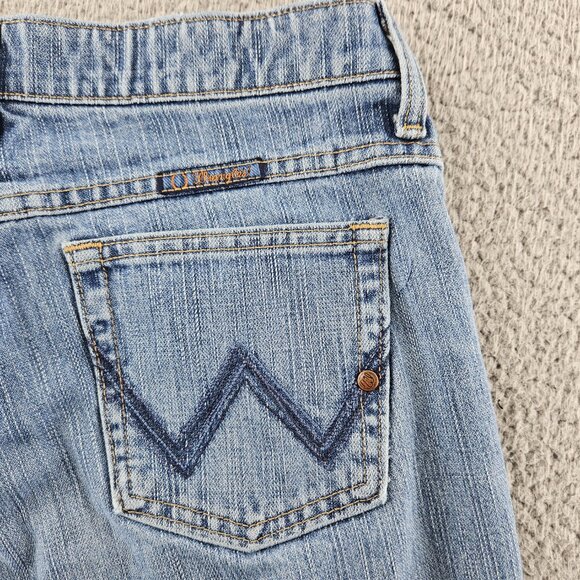 Wrangler Jeans Womens 6x32 Blue Cash Ultimate Riding Bootcut Denim - Picture 14 of 16